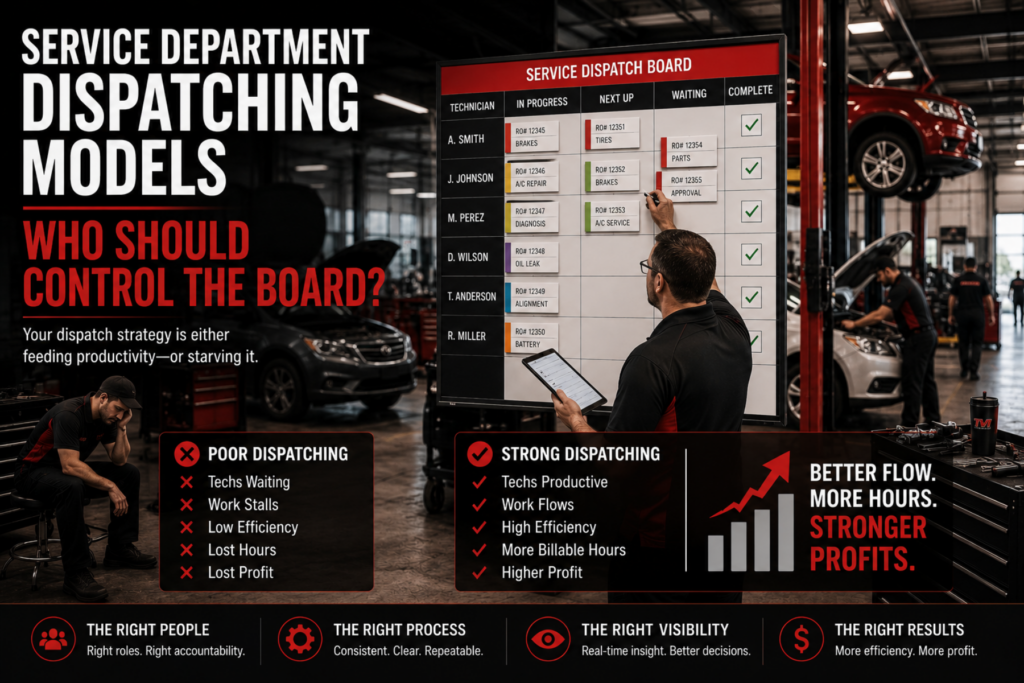 Service Department Dispatching Models